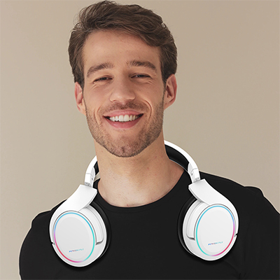50mm Driver Wireless Gaming Headset Headphone With X6 Pro 2.4G And RGB LED