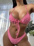 Bandeau Red Swimwear For Women Stylish Design Comfortable Fit Sexy Fashion