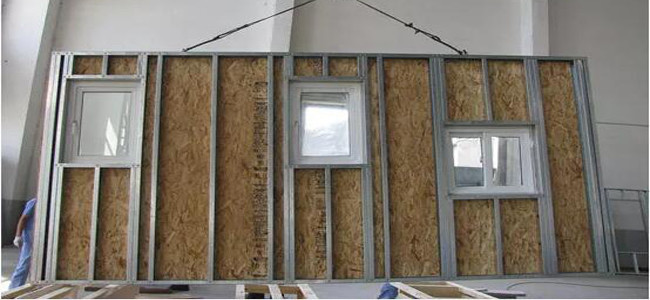 Mobile Beautiful Light Steel Prefab House Modular Living Duplex Design