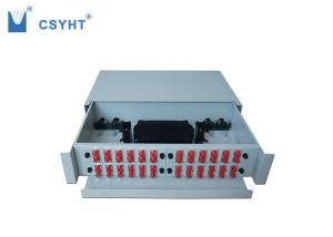 China 48 port 2U fiber optic patch panel RS48 rack mounted ODF used in 19inch cabinet wholesale
