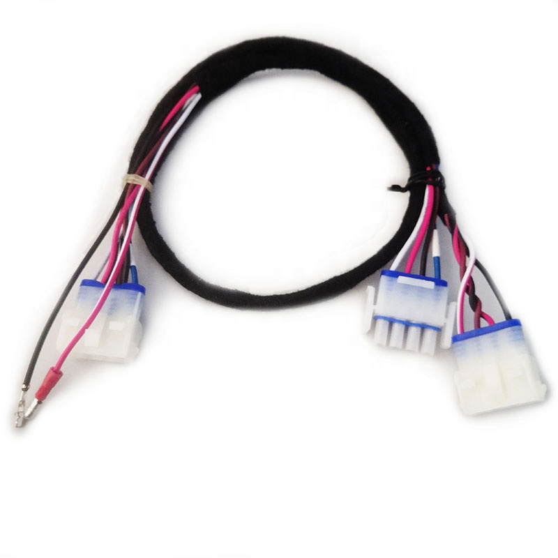 Motorcycle JST Molex Dupont Tinned Copper Jumper Wire Harness with Customized Color