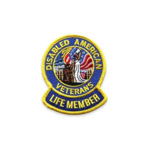 China Military Patches Merrowed Border Armband Veterans Patch Logo Badge wholesale