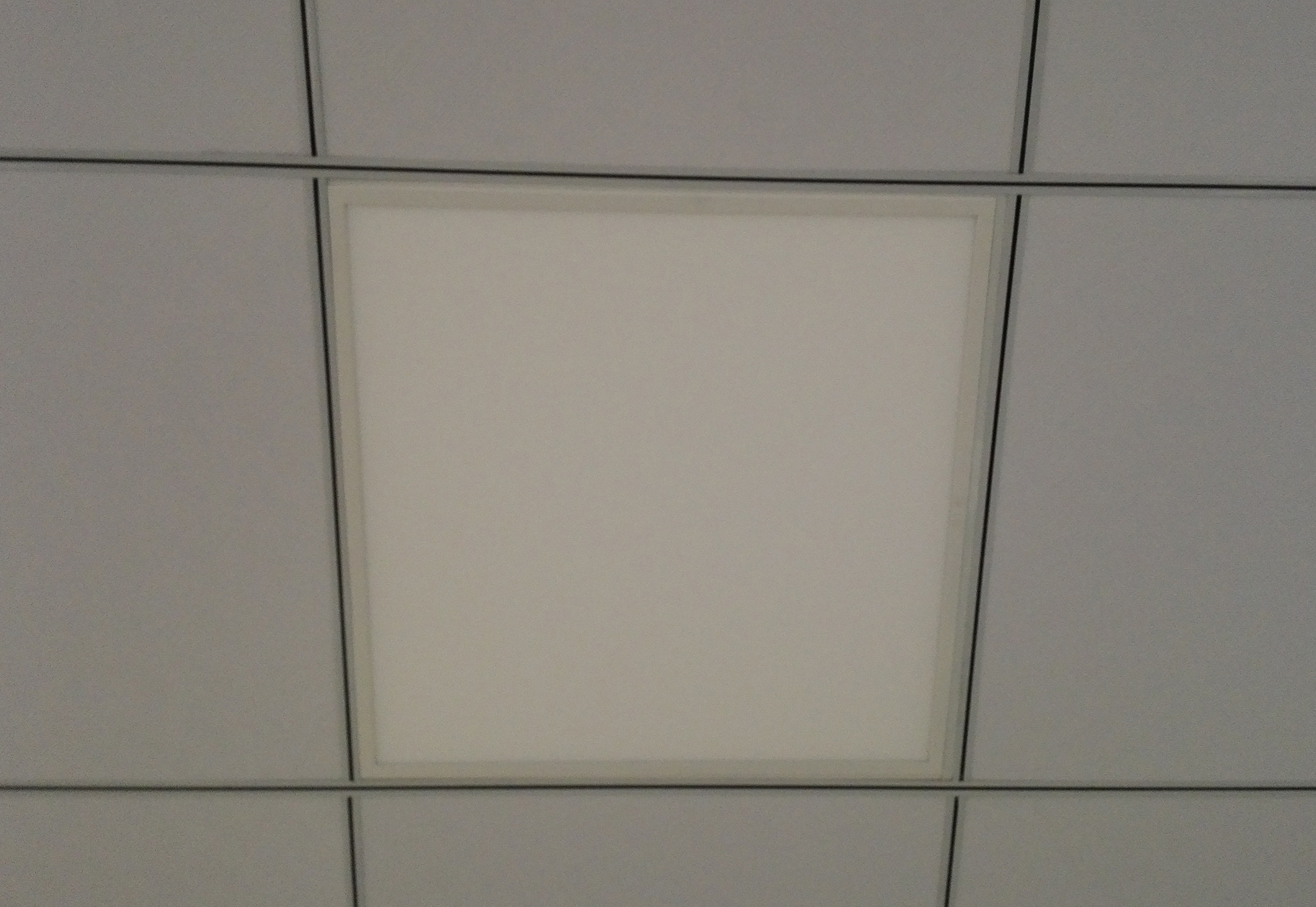Epistar Chip 4500K Square Aluminum LED Panel Lights CRI 80 For Apartments Exhibition Hotel
