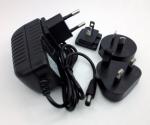 12V 2.5A Interchangeable power supply