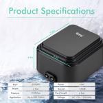 10W Dual Aquarium Oxygen Pump For 500 Gallon Tank