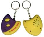 Plastic sound playing Voice Recordable Gifts recorded talking keychain
