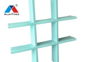 China 0.6mm Thickness Aluminium Grid Ceiling , Weather Resistant Metal Grille Ceiling wholesale