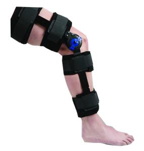 China Telescopic Post Op Medical Knee Brace With Quick Release Buckle wholesale
