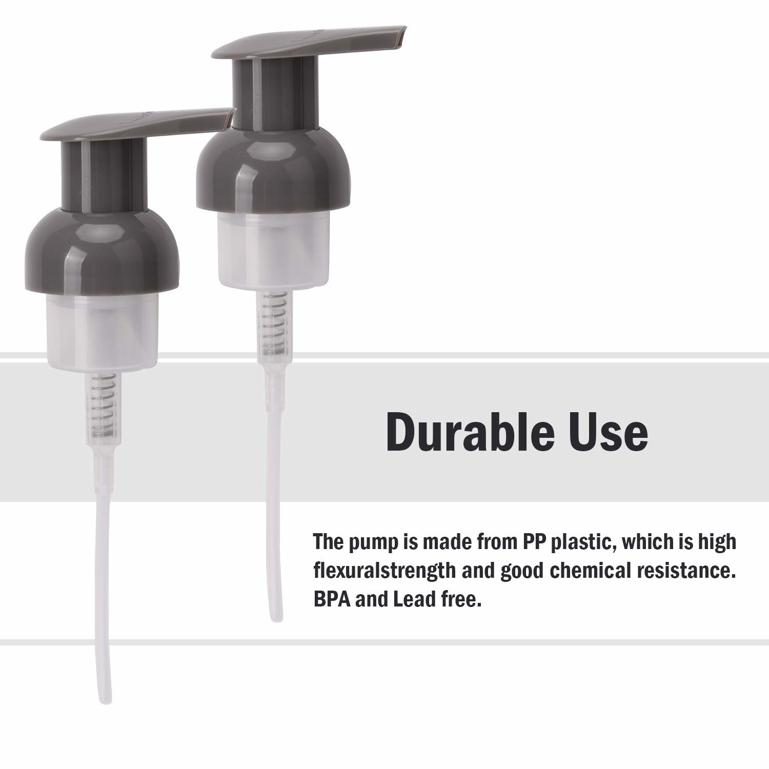 40mm Foam Soap Pump Plastic PP Liquid Soap Dispenser Pump