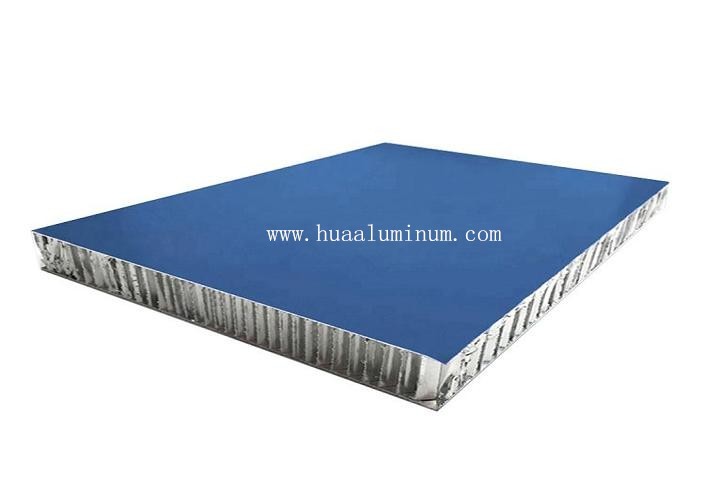 Brushed Heat Insulation Honeycomb Aluminium Panel Sandwich Structure