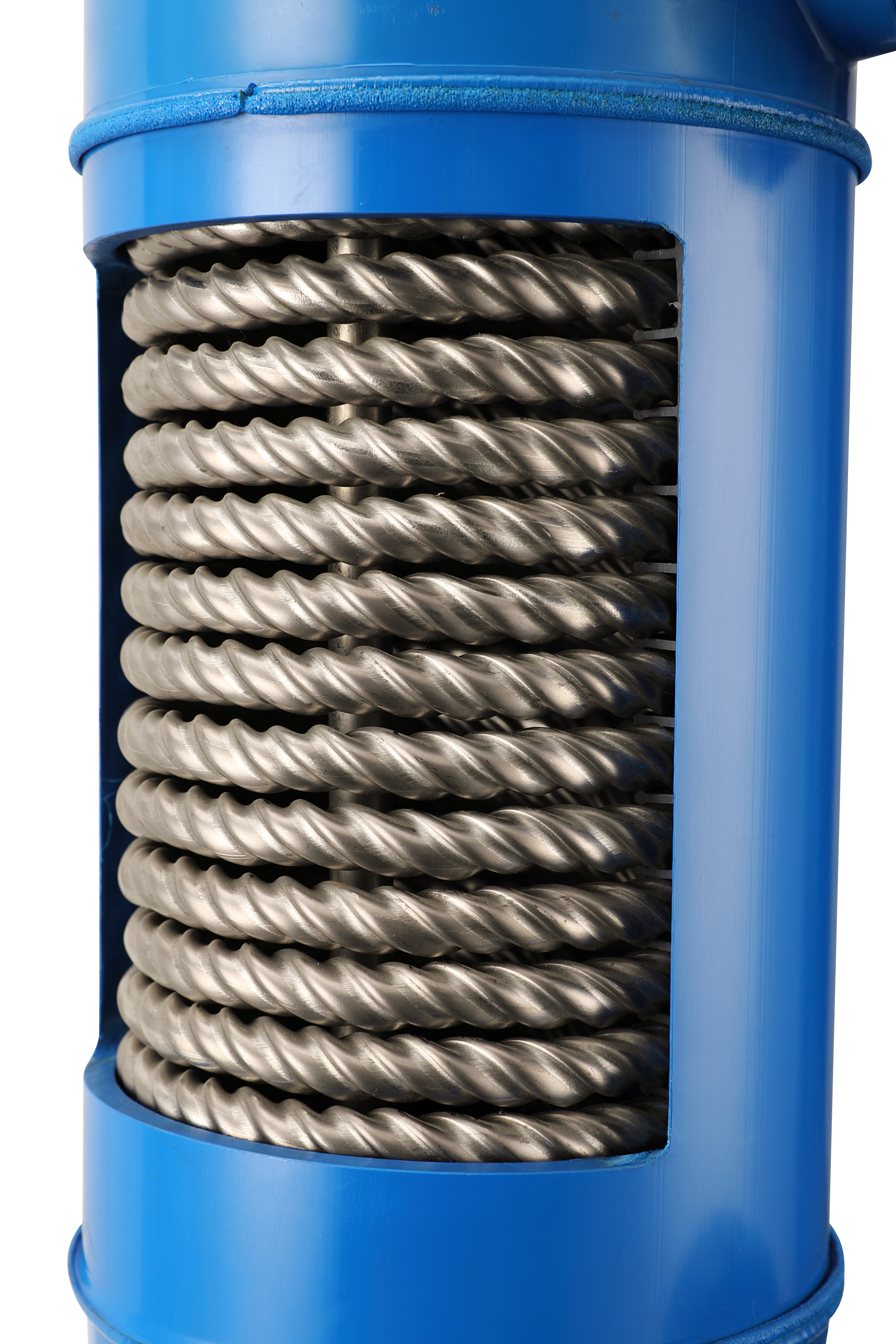 Pure Titanium Heat Exchanger Seamless Tube Heat Exchanger Equipment OEM