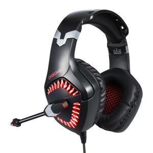 China LED Light 2.2m 2.2kohm 100mA PC 3.5 mm Gaming Headset wholesale