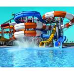 Kids Bing Fibreglass Pool Water Slide Amusement Park Rides