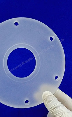 Semiconductor Laser Drilling Transparent Quartz Glass Plate With Hole