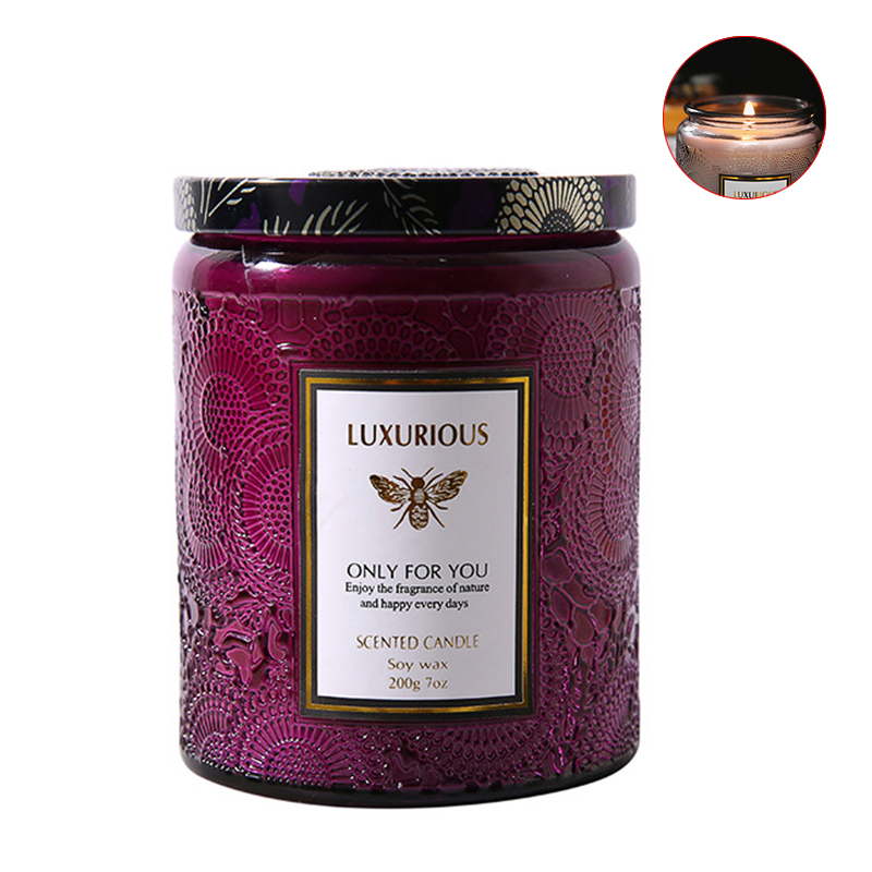 15hours Vegan Soy Candles , Pomegranate Long Lasting Scented Wax Cubes