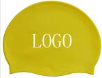 Water Sports Silicone Rubber Parts , Dry Hair Cute Swim Caps For Black Women