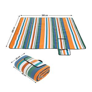 China XXL Flannel Fabric Packable Picnic Blanket Waterproof Picnic Equipment wholesale
