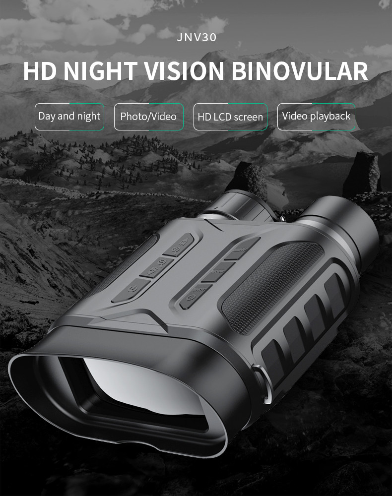 4x Infrared Night Vision Binocular Long Range Digital Zoom Telescope 1080p