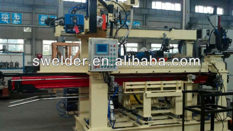 Full Automatic Integrated Longitudinal Welding Machine 3000KG Internal Seam Welding Machine