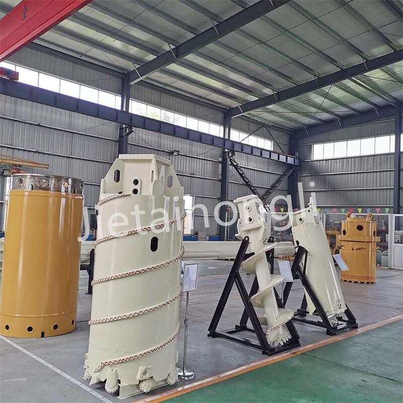 JTHL Double Bottom Rock Teeth Bucket Welding For Rotary Drilling Rig
