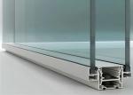Double-glass Layer Partitions Modular Customized Sticked Logo Glass Partition