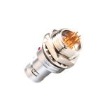 Military Medical Aerospace Equipment Circular 7 Pin Fixed Plug Nut T9 Connector