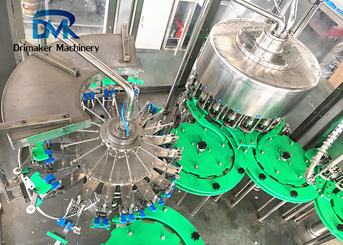 Stable Performance Glass Bottle Filling Machine 3.1kw Wine Bottling Line