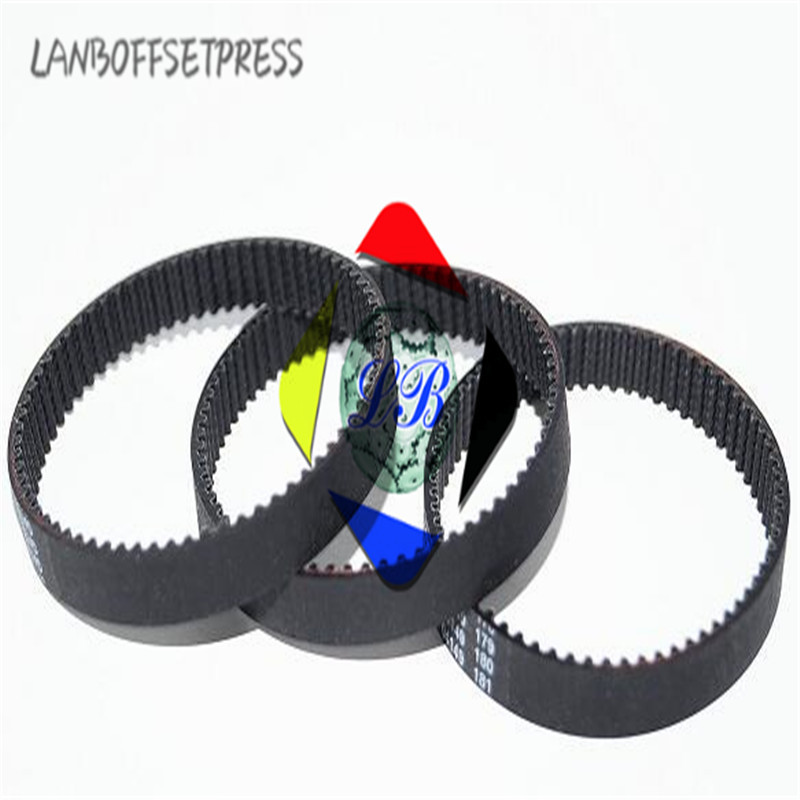 Gates 210HTD3M-9MM Roller drive belts V tip type offset printing machine belt