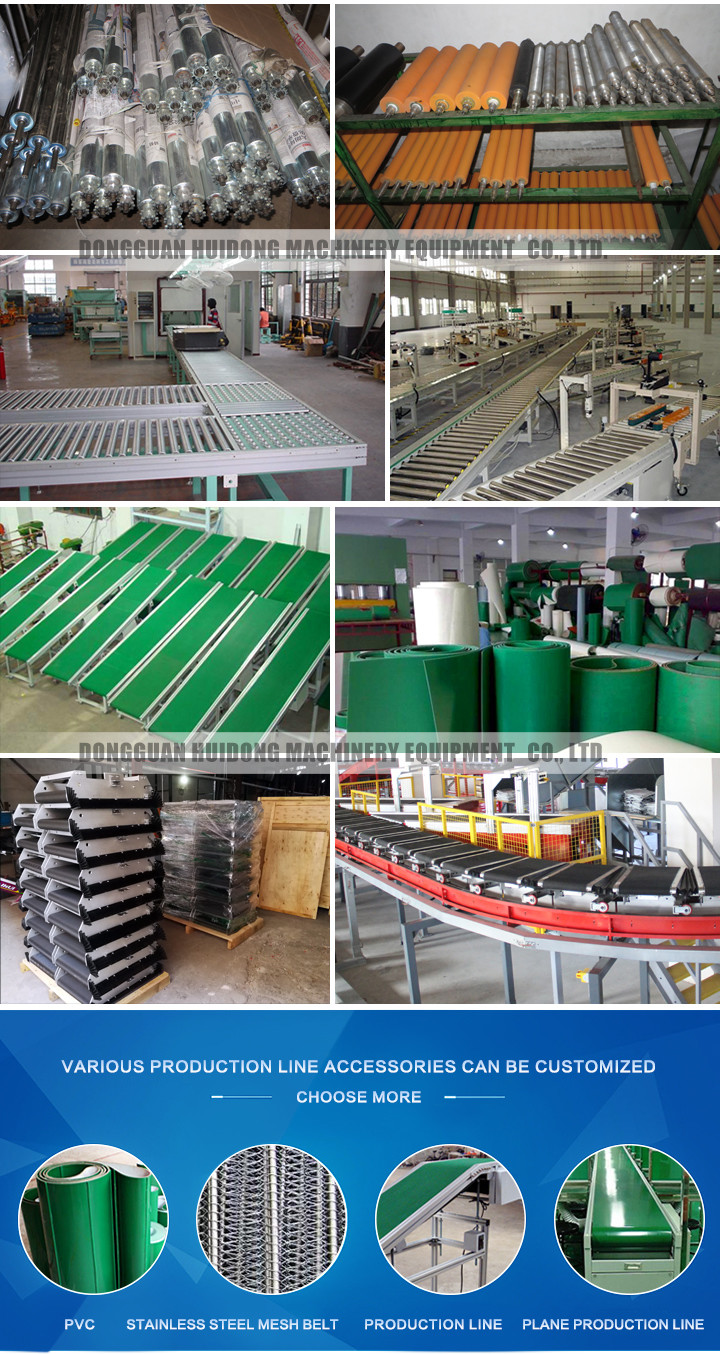 Stainless Steel Lineshaft Roller Conveyor For Industrial Drying Machine
