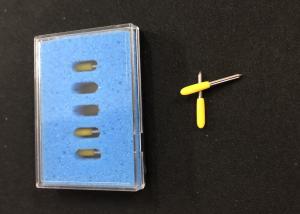 China Yellow 30 Degree Cricut Blade OEM CNC Machined Roland Plotter wholesale