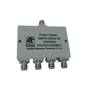 China SMA Female RF Power Divider SMA Splitter 4 Way 8000MHz To 23000MHz wholesale