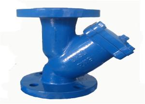 China Flange Ends Y Strainer Valve 100mm Size Compact Structure wholesale