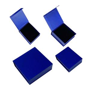 China Custom Logo Printed Cardboard Jewelry Necklaces Ring Magnetic Closure Box For Gift Packaging wholesale