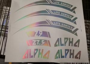 China European Style Wet Transfer Decals , Full Colors Vinyl Stickers For Tables wholesale
