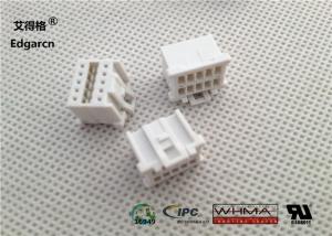 China 22awg - 28awg Molex 10 Pin Connector , White Receptacle Housing Connector wholesale