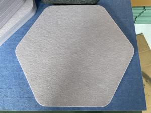 China PET Felt Wall hexagonal acoustic panels In Various Colors wholesale
