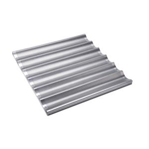 China 6 slotted aluminum french bread baking pan baguette baking tray wholesale