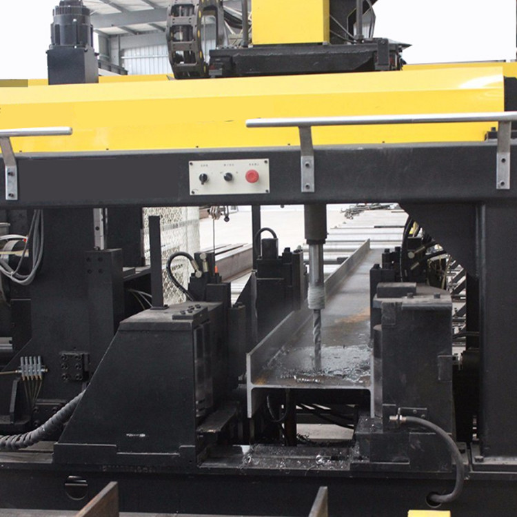 High Precision CNC Beam Drilling Machine , CNC H Beam Cutting Machine