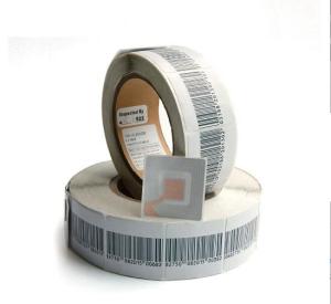 China Eas RF Soft Label Round Alarm Soft Label For CD/DVD Security Anti Theft wholesale