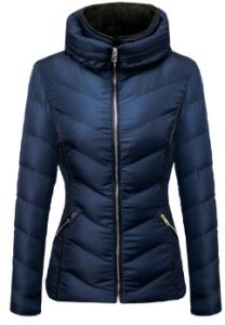 China Custom Womens Warm Waterproof Coat , Womens Motorcycle Bomber Jacket wholesale