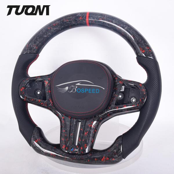 BMW Sporty Flat Bottom Carbon-Fiber-Wheel for Sale Forged Steering Wheels