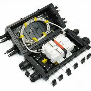 China Horizontal 144 Core Fiber Optic Splice Cases 2 In 2 Out wholesale