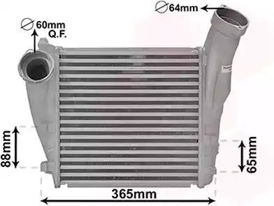 Air Cooler Intercooler Charge Right Side 95511064001 For Porsche Cayenne