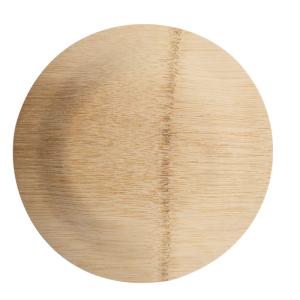 China 100% Organic Compostable Disposable Bamboo Leaf Plates 9 Inch wholesale