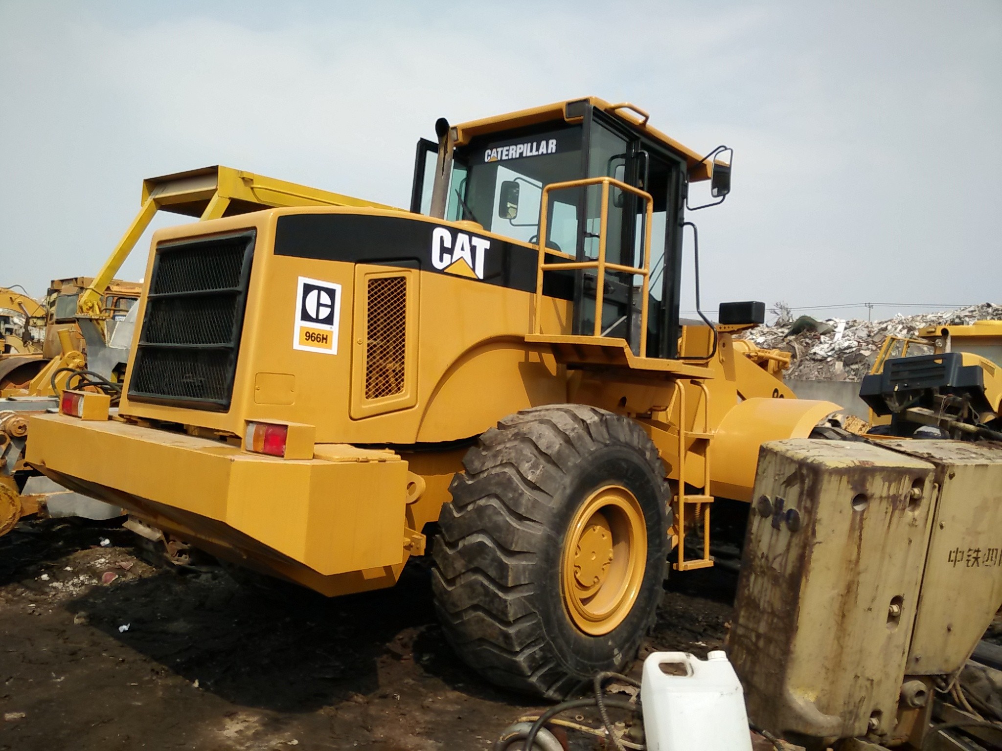 Seconhand Cheap Price 5 tons Wheel Loader , Used Wheel Loader 966H For Sale