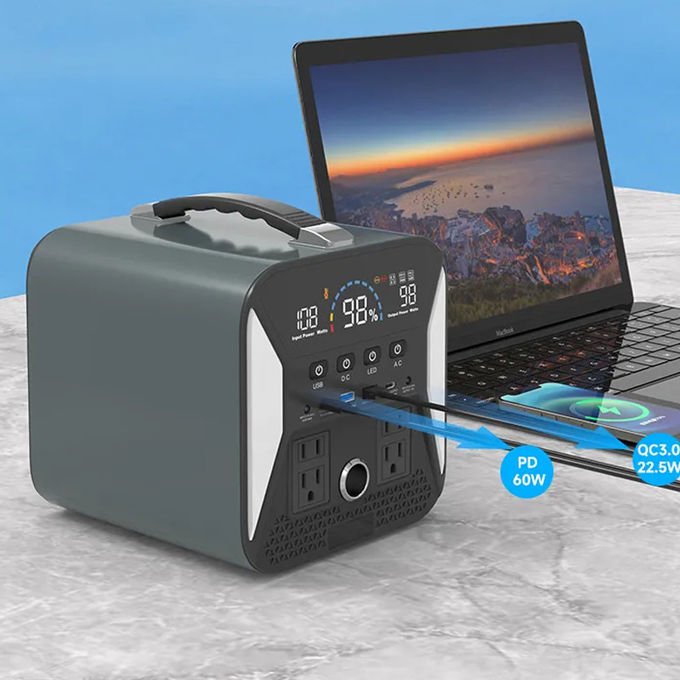 Solar Power Charging Emergency Power Supply 1000W 500w Outdoor 1