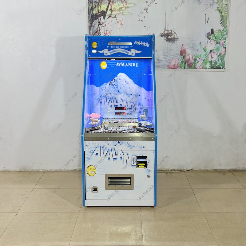OEM Electronic Mini Bonus Hole Quarter Machine Coin Pusher 110V
