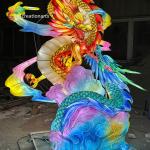 Traditional Dragon Chinese Animal Lantern For Festival Exhibition