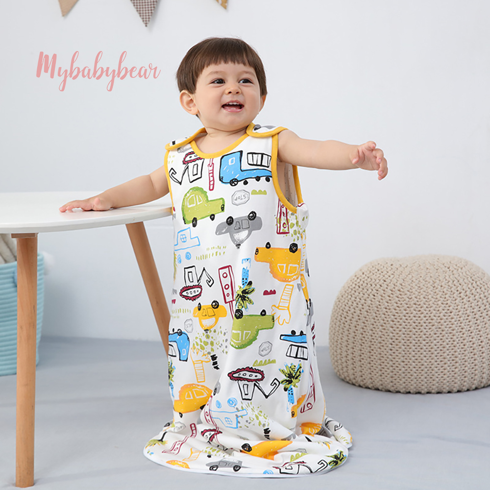 Printing Customized Newborn Baby Sleeping Bag 100% Cotton Baby Sleep Sack