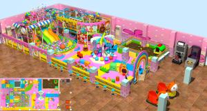China candy theme kids play zone， indoor activities for kids， playground equipment manufacturers wholesale